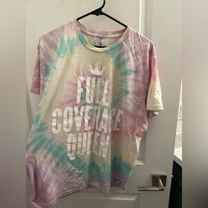 Tie-Dye 'Full Coverage Queen' Vintage Jeffree Star Shirt